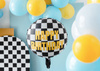 Balon foliowy Szachownica Happy Birthday, 45 cm, mix