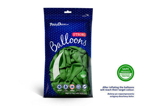 Balony Strong 27cm, Pastel Bright Green (1 op. / 100 szt.)