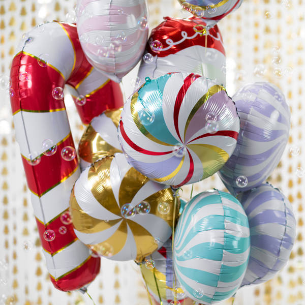 Balon foliowy Cukrowa laska aranżacja