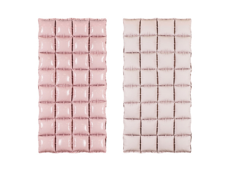 Balon foliowy kurtyna dwustronna, jasny różowy, 55 x 110 cm