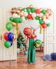 Balony 30 cm, Merry Christmas, mix (1 op. / 50 szt.)