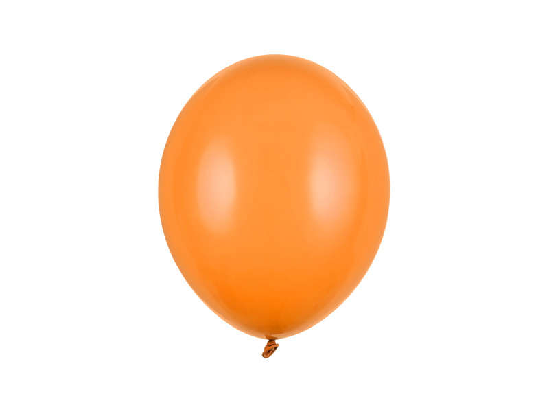 Balony Strong 27cm Pastel Mandarin Orange - opakowanie 100 sztuk