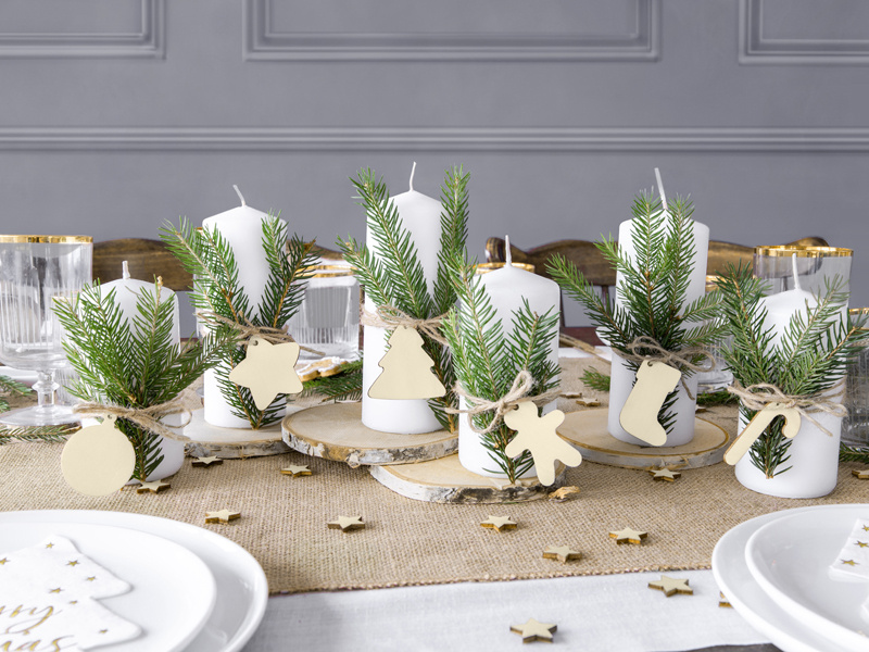 Drewniane konfetti Gwiazdki 2x2cm – przykład wykorzystania