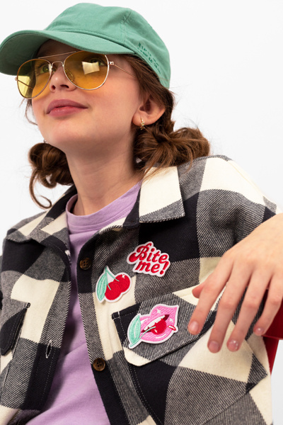 Naprasowanki Bite me jako kreatywny prezent