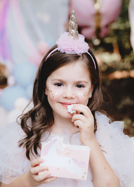 Opaska Jednorożec z falbanką - zdjęcie 2