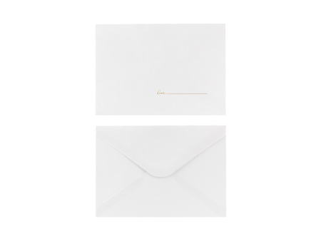 Zaproszenia Save the date, biały (1 op. / 10 szt.)