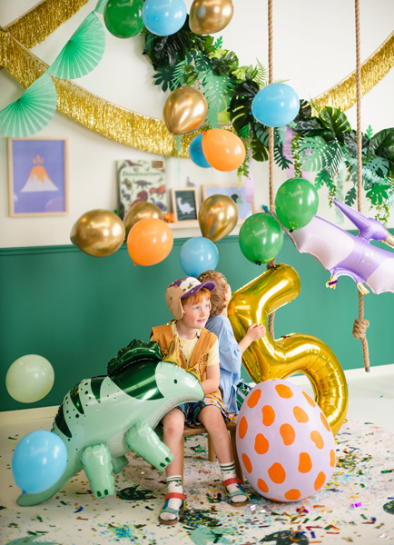 Balony Strong 30cm Pastel Mandarin Orange w użyciu