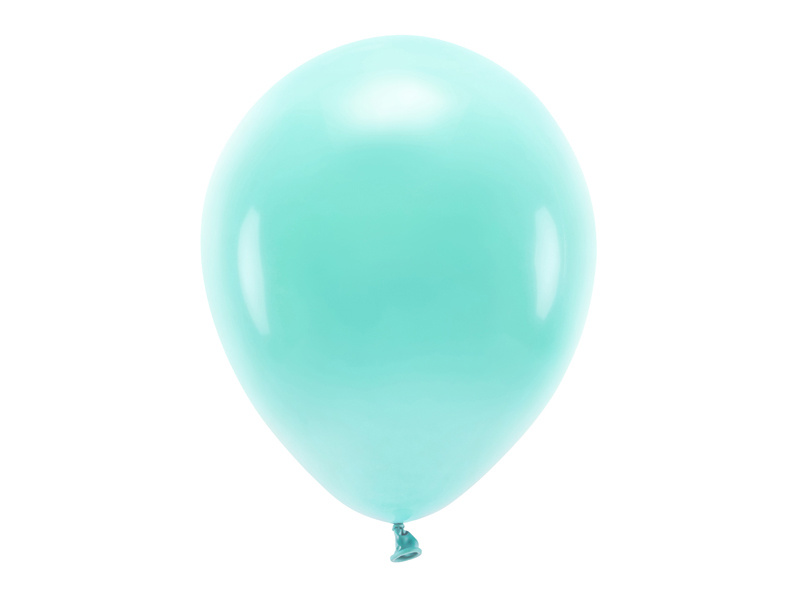 Balony Eco 30cm pastelowe ciemna mięta - opakowanie 100 sztuk