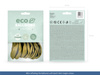 Balony Eco 26cm metalizowane, jasny złoty (1 op. / 10 szt.)