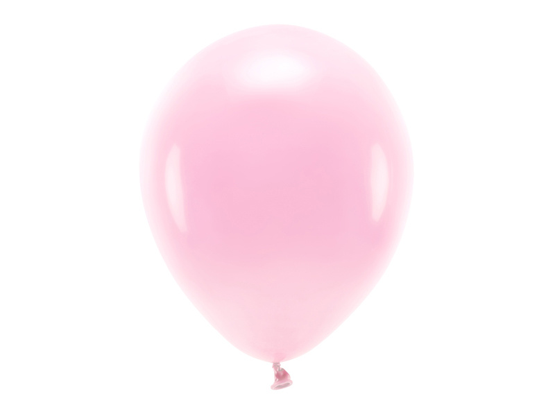 Balony Eco 30cm pastelowe jasny różowy