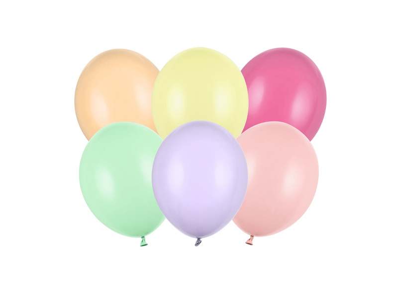 Balony Strong 12cm Pastel Mix 100 sztuk