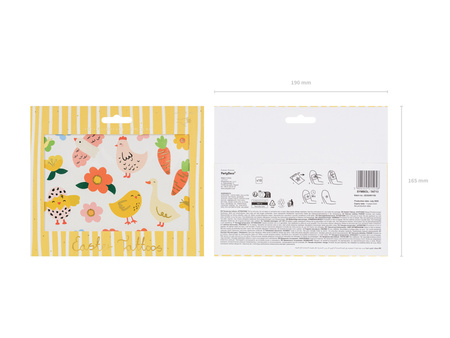 Tatuaże Wielkanoc, mix (1 op. / 20 szt.)