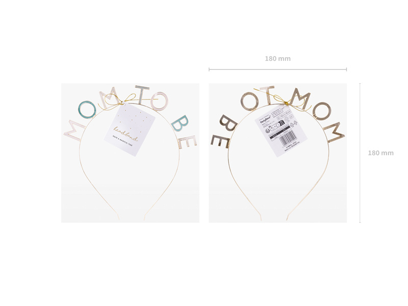 Opaska Mom to be w różnych kolorach