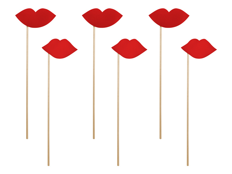 Karteczki Usta na patyczku – opakowanie