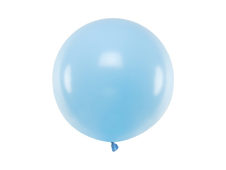 Balon okrągły 60 cm, Pastel Baby Blue