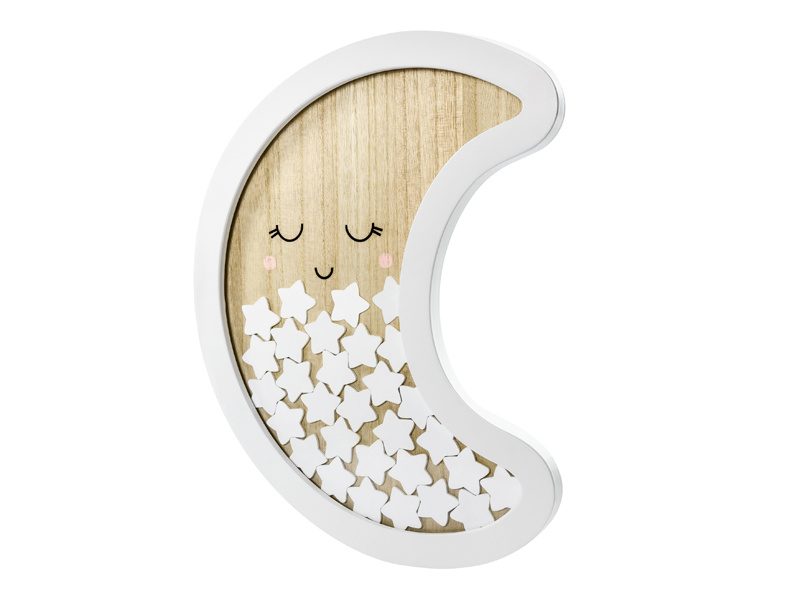 Białe gwiazdki do wypisania życzeń