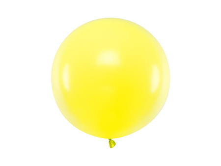 Balon okrągły 60 cm, Pastel Lemon Zest