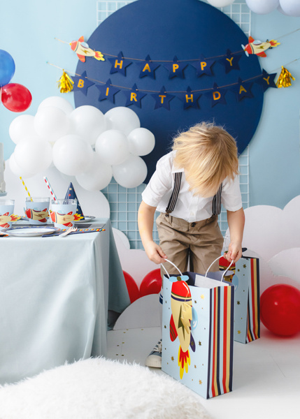 Baner Happy Birthday Samoloty - szczegóły produktu