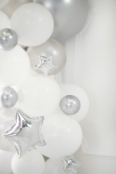Balony Glossy 12 cm – detal koloru i połysku