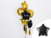 Balon foliowy Gwiazdka, 48cm, czarny