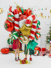 Balon foliowy Gwiazdka, 48cm, zielony