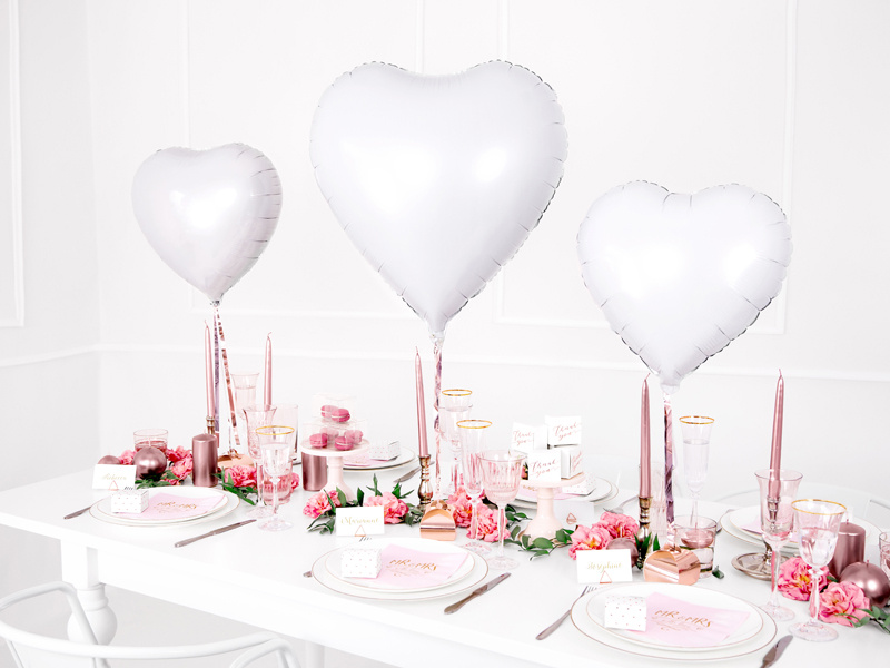 Świeca klubowa metalizowana różowe złoto - prezentacja produktu