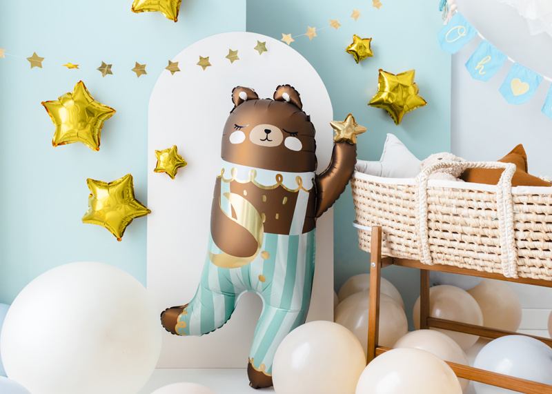 Balony Strong 30 cm Pastel Light Misty Blue – dekoracje tematyczne
