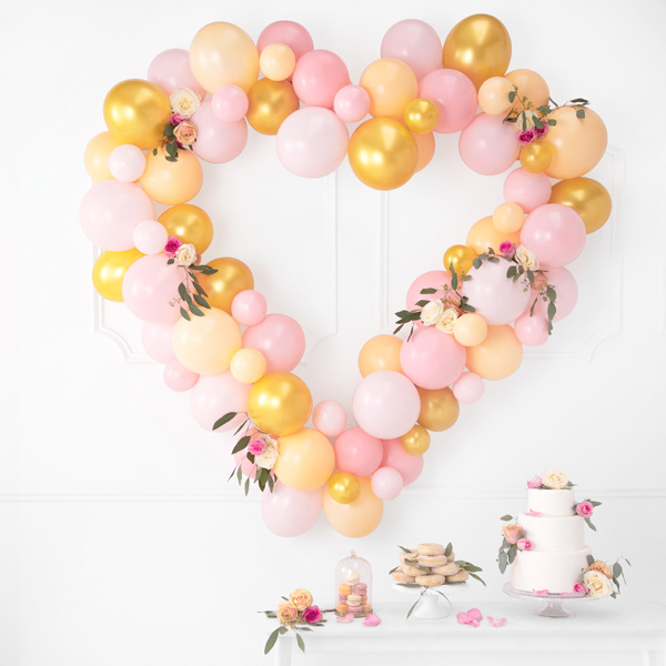 Balony Strong 27cm Pastel Light Peach – detale produktu