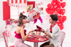 Baner Valentines Day, 150x13 cm, mix