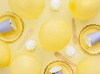 Balony Eco 30cm pastelowe, żółty (1 op. / 100 szt.)