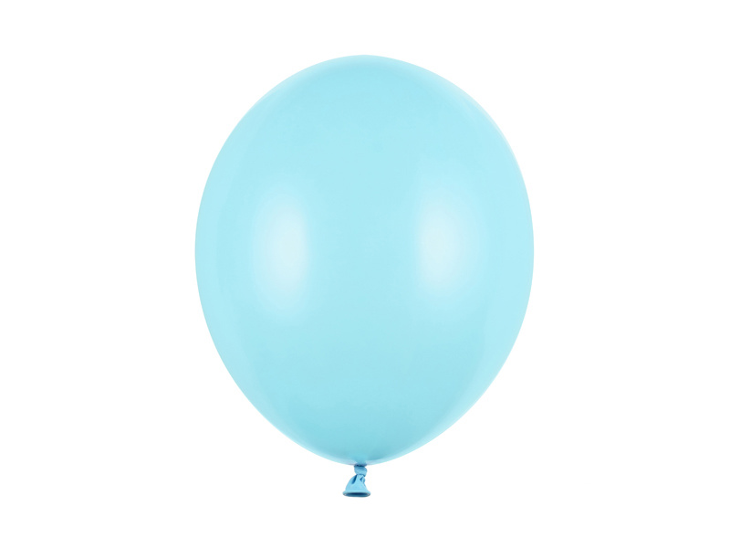 Balony Strong 30cm Pastel Light Blue - opakowanie 100 sztuk