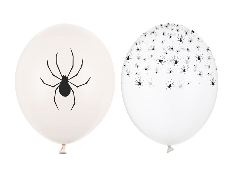 Balony 30 cm Pająki mix