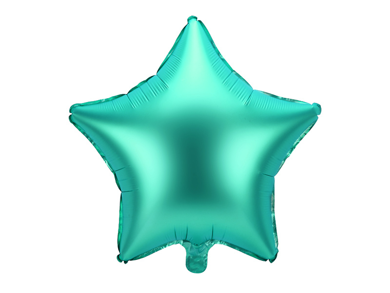 Balon foliowy Gwiazdka zielony 48cm - zdjęcie 1