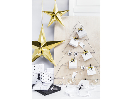 Gwiazda papierowa, 70cm, złoty