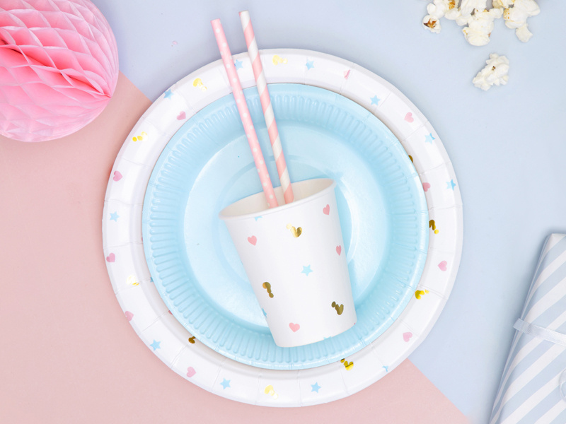 Zbliżenie na kubeczki Boy or Girl