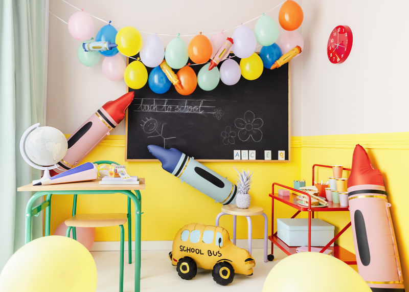 Czerwony balon w kształcie kredki – szczegóły produktu
