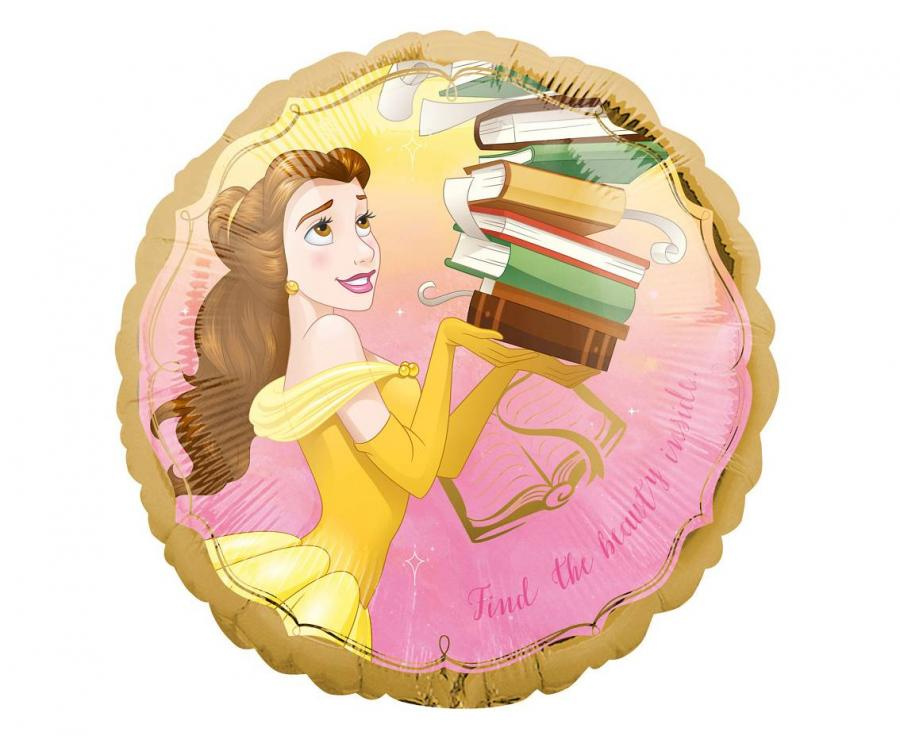 Balon foliowy Piękna i Bestia Bella 46cm