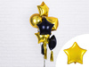Balon foliowy Gwiazdka, 48cm, złoty