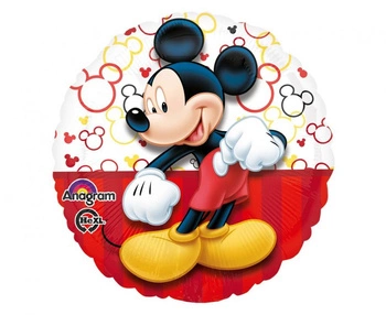 Balon foliowy Myszka Mickey 46cm/1szt.