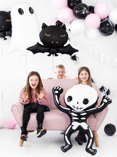 Balon foliowy Nietoperz 80x52cm – zbliżenie na detale