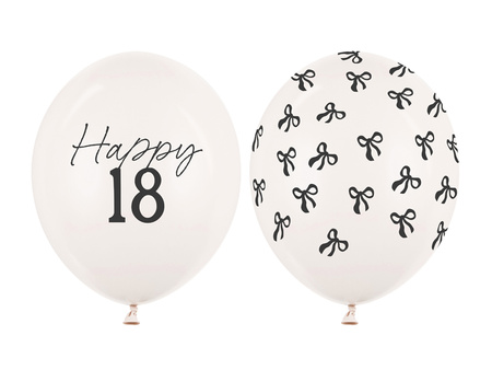 Balony 30 cm, 18, Pastel Off-white (1 op. / 50 szt.)