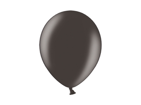 Balony 30cm, Metallic Black (1 op. / 100 szt.)