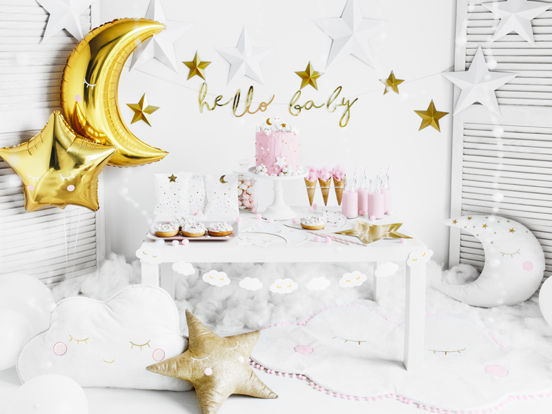 Baner Hello Baby - aranżacja z balonami