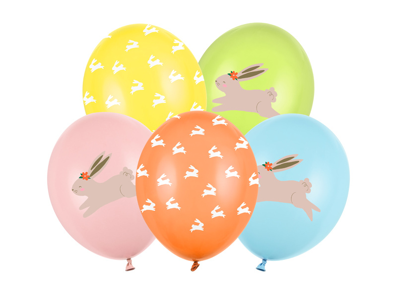 Balony Egg Hunt 30 cm mix pastelowych kolorów