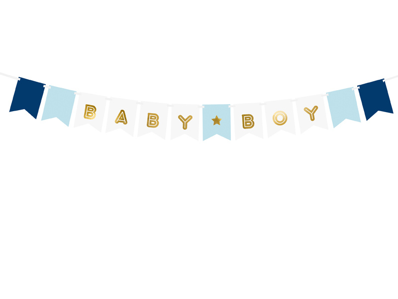 Baner Baby Boy – zestaw elementów