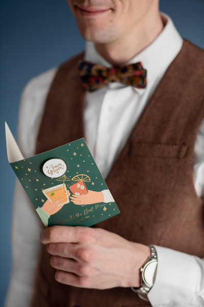 Zestaw kartka z pinem i kopertą – zdjęcie poglądowe