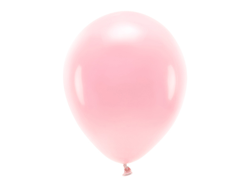 Balony Eco 30cm pastelowe rumiany różowy
