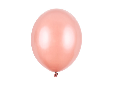 Balony Strong 30cm, Metallic Rose Gold (1 op. / 50 szt.)