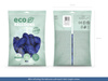 Balony Eco 30cm pastelowe, granat (1 op. / 100 szt.)