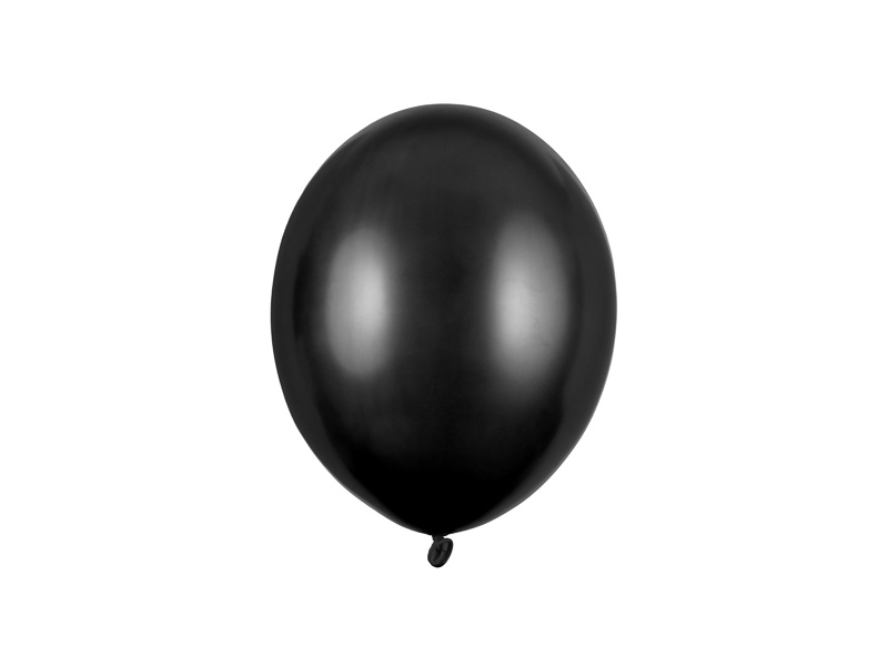 Balony Strong 23cm Metallic Black - zdjęcie produktu